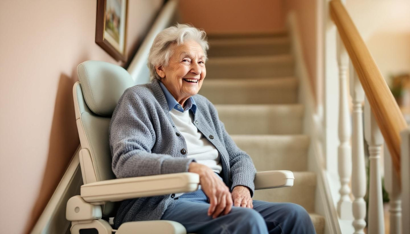 Santé - Comment un monte-escalier améliore-t-il l'autonomie des seniors ?